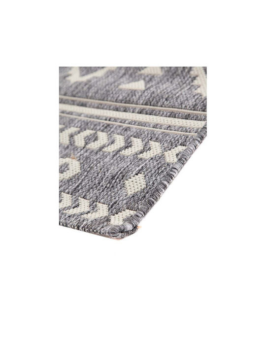 Royal Carpet Sand 3333 E Χαλί Ορθογώνιο Καλοκαιρινό Ψάθινο Γκρι 133x190cm