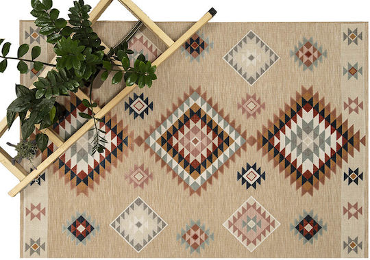 Newplan Garden 65510N Χαλί Ορθογώνιο Beige-multi 160x230cm