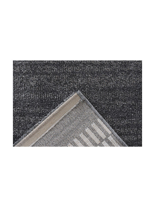 Ragolle Teppich Rechteckig Synthetisch,Polyester/Cotton/Leather Gray