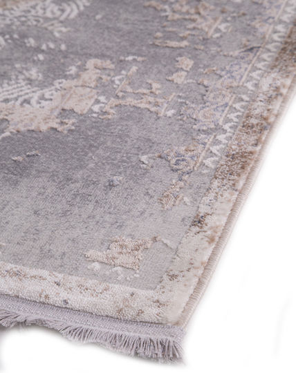 Royal Carpet Allure 17495 157 Synthetisch,Polyester/Cotton/Leather Grey Brown