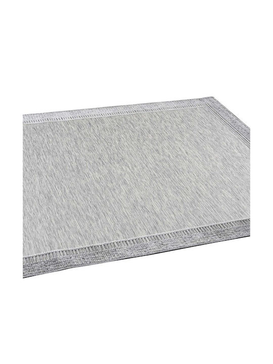Madi Glace Rug Rectangular Grey