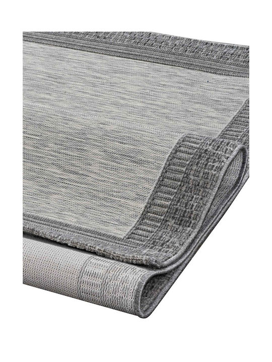 Madi Glace Rug Rectangular Grey