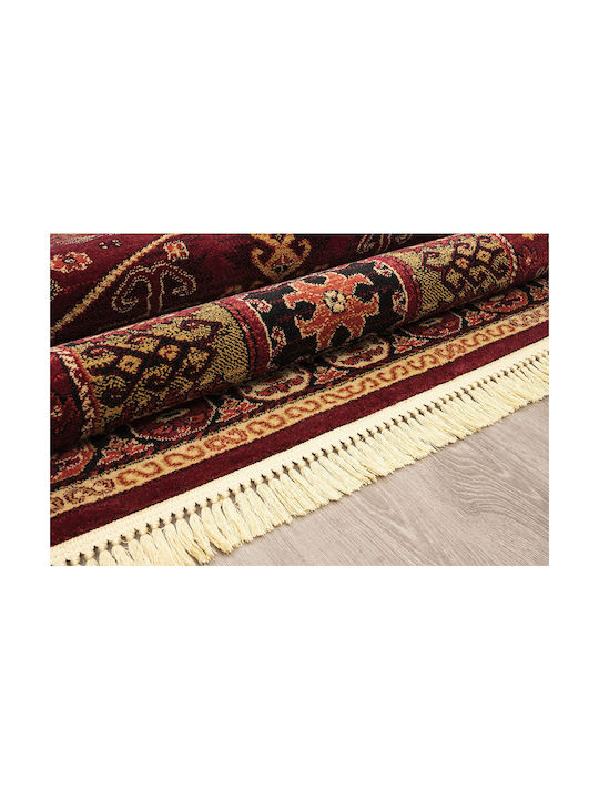 Newplan Persia 6057 Rug Rectangular with Fringes Burgundy