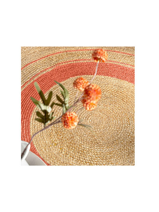Guy Laroche Grande Rug Round Summer Coral