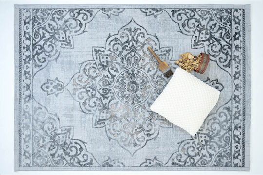 Ezzo Venice 9178acd Χαλί Ορθογώνιο Γκρι 100x150cm