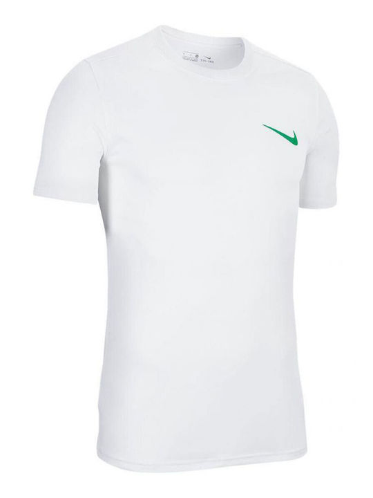 Park VII Dri-Fit Polo Herrenbluse Kurzarm Weiß
