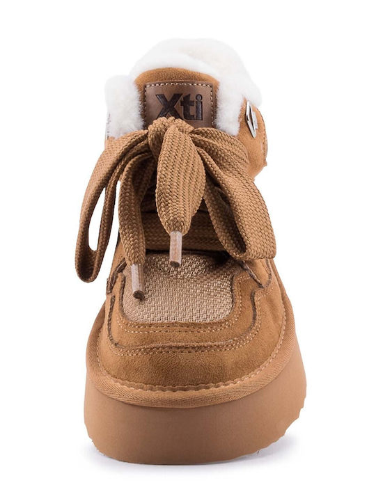 Damen Stiefel Camel