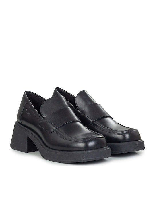 Vagabond Dorah Heels with Strap Black