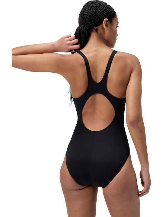 Hyperboom Placement Muscleback Activewear Swimsuit Black Green