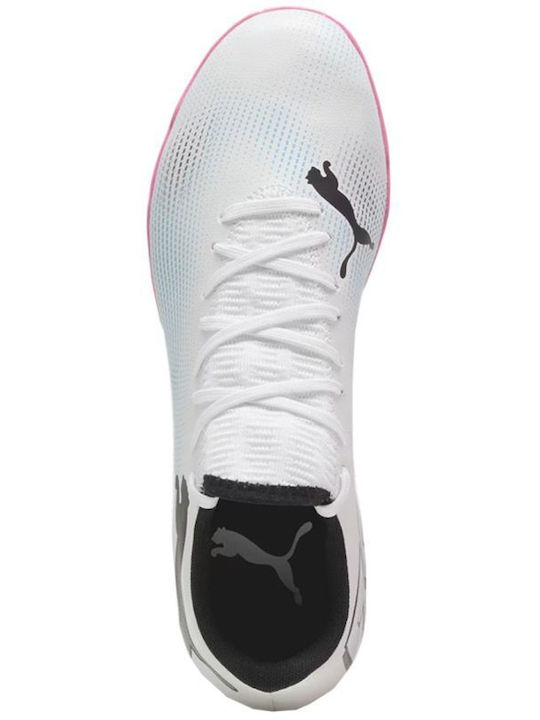 PUMA Future 7 Play Football Shoes with Molded Cleats White