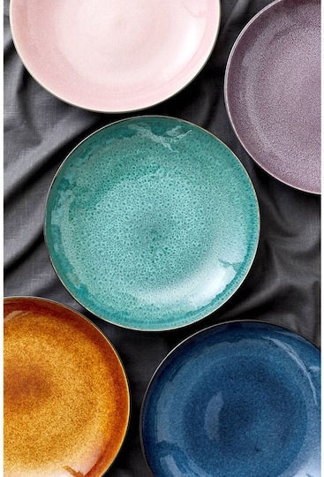 Bitz Deep Ceramic Black Serving Plate 40cm