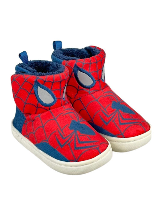 Kinderhausschuhe Stiefel Blau