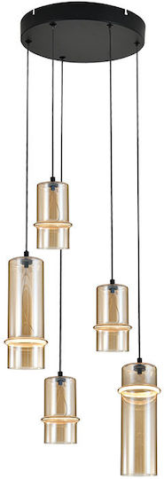 Zambelis Lights LED Κρεμαστό Φωτιστικό Μαύρο Zambelis Lights LED Κρεμαστό Φωτιστικό Μαύρο
