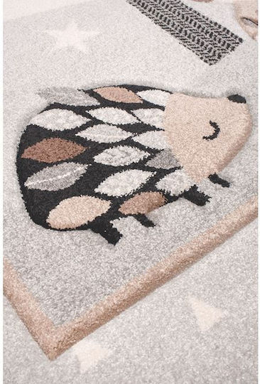 Βιοκαρπέτ Yolo Παιδικό Χαλί Γκρι 200x250cm
