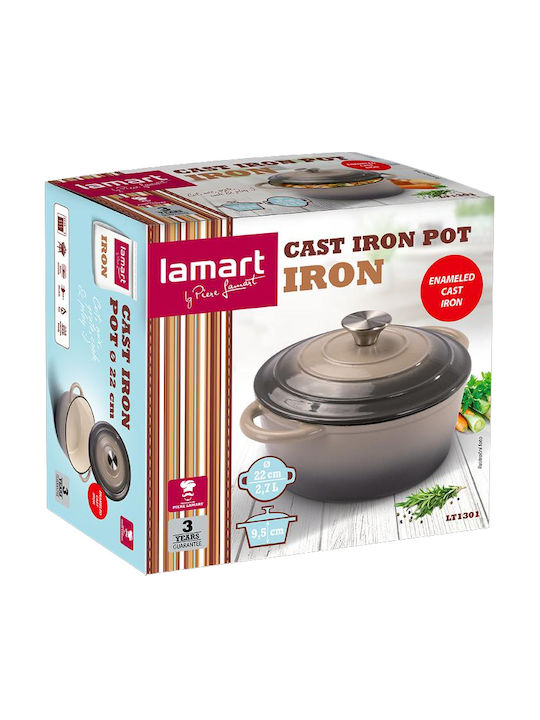 Lamart din Fontă 2.7lt / 22cm