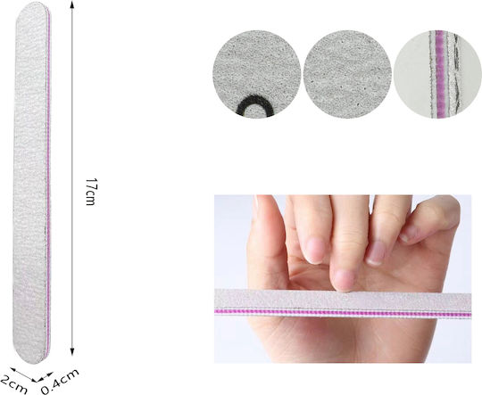 Cosmofan Nagelfeilen 17.8*2*0.4cm 50 Stück