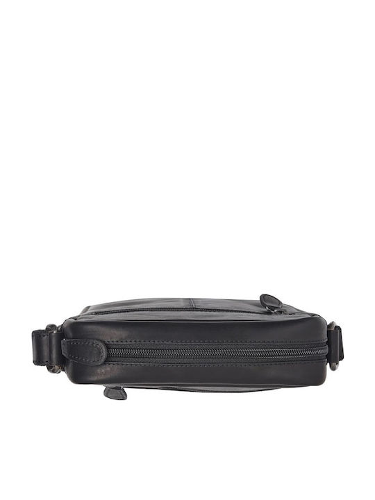 Brand Leather Men's Bag Shoulder / Crossbody Black