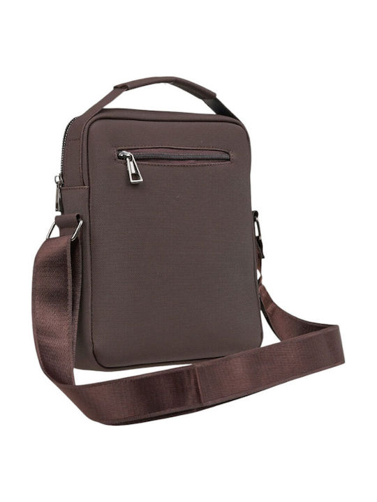 Men's Brown Messenger Bag