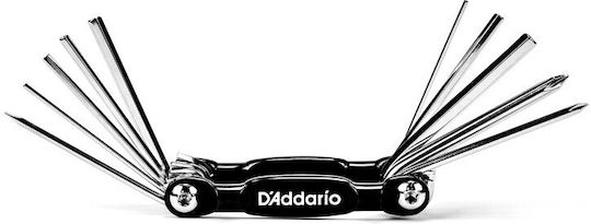 D'addario Pw-gbmt-01 Multi-tool Πολυεργαλείο Κιθάρα Μπάσο