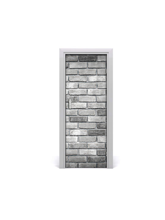 Brick Wall Sticker Mural Door 75x205 Cm Brick Wall Sticker Mural Door 75x205 Cm