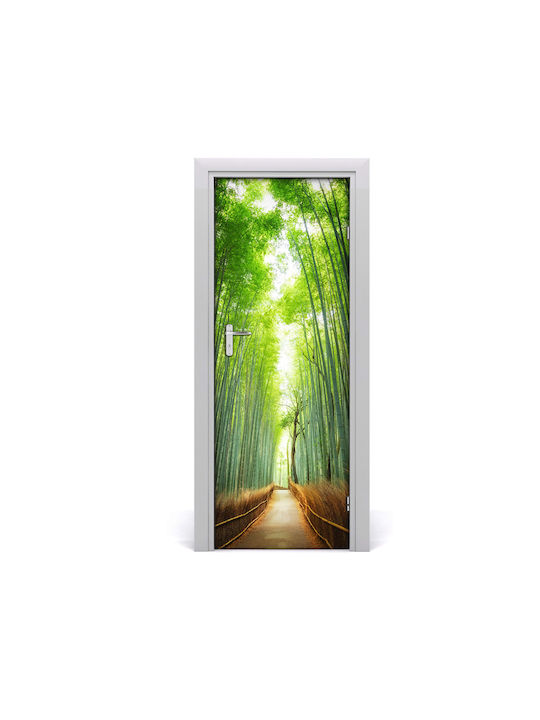 Pathway Bamboos Self-adhesive Wall Mural Doors 75x205 Cm Pathway Bamboos Self-adhesive Wall Mural Doors 75x205 Cm