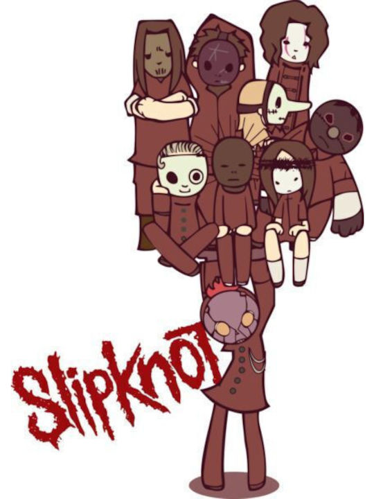 Oversized T-shirt Slipknot Art2 Rock Avenue Black Oversized T-shirt Slipknot Art2 Rock Avenue Black