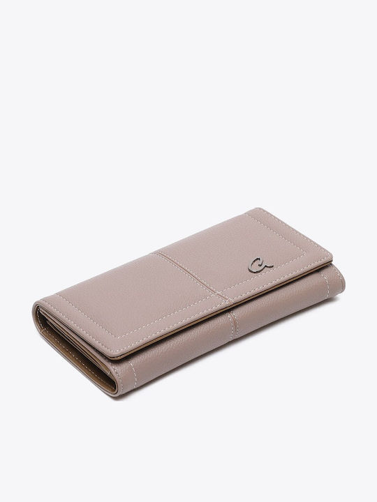 Stone Large Women's Wallet Classic Gray