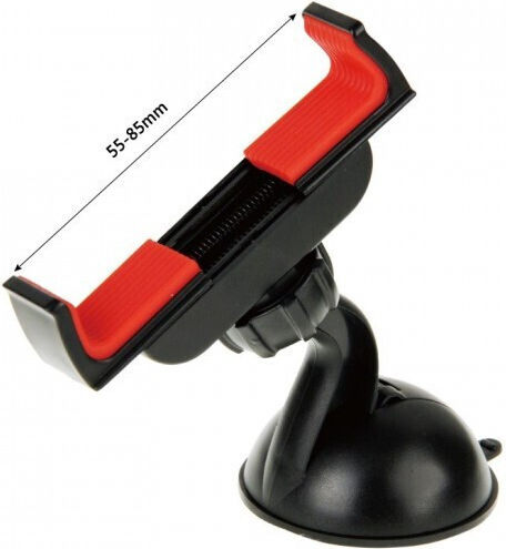 Car Mobile Mount with Adjustable Hooks Black