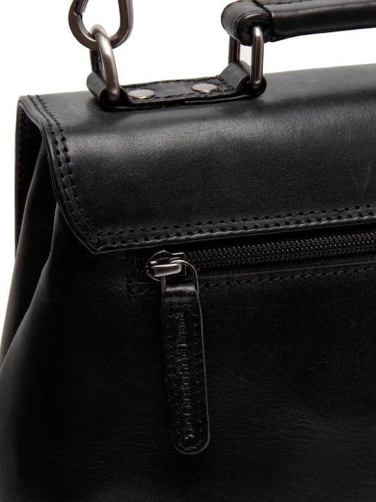 Leather Women's Bag Crossbody Black