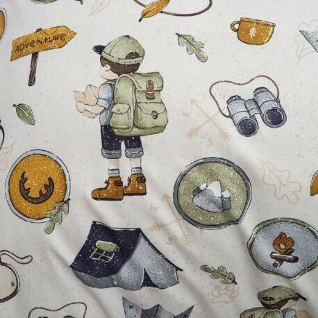 Vesta Home Set Kinderbettbezug Einzel mit Kissenbezug Baumwolle Mehrfarbig 170x240cm