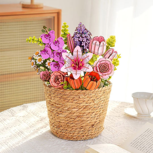 Rowood Παιχνίδι Κατασκευών Ξύλινo Purple Moth Orchid Purple Moth Orchid για Παιδιά 14+ Ετών