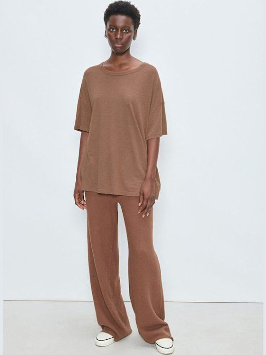 Women's T-shirt Brown