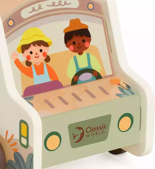 Classic World Shape Sorting Toy made of Wood for 18++ Months