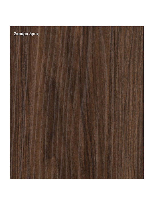 ErgoAction Bürotischoberfläche aus Spanplatte Walnut 118x70cm 600100 1Stück