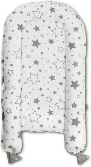 Kidizi Pernă pentru bebeluși în formă de cuib Galaxy Grey 30x70buc