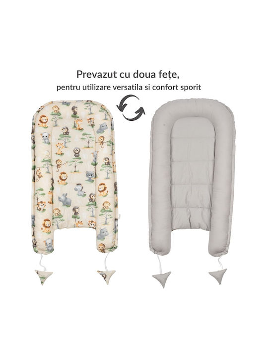 Kidizi Βρεφικό Μαξιλάρι Φωλιά Beige 50x90εκ.