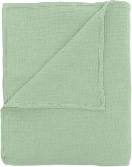 Kidizi Swaddle Blanket Verde 100x100εκ. 2buc