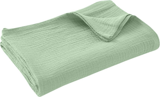 Kidizi Swaddle Blanket Verde 100x100εκ. 2buc