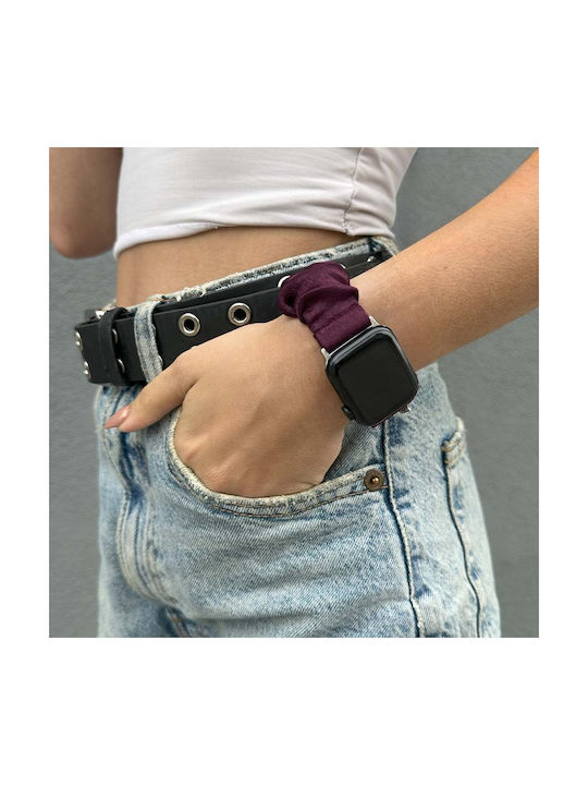 Sonique Scruncie Armband Lila (Apple Watch (42/44/45/49MM) - Apple)