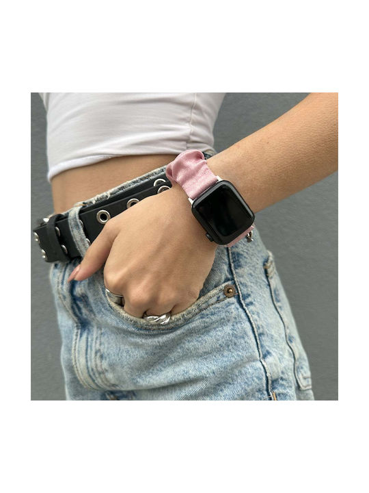 Sonique Scruncie Λουράκι Ροζ (Apple Watch (42/44/45/49MM) - Apple) Sonique Scruncie Λουράκι Ροζ (Apple Watch (42/44/45/49MM) - Apple)