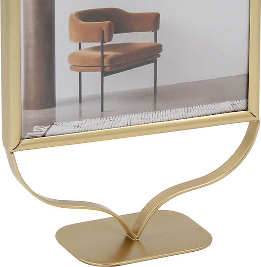 Keskor Fotorahmen mit Goldenem Metallrahmen Keskor Fotorahmen mit Goldenem Metallrahmen