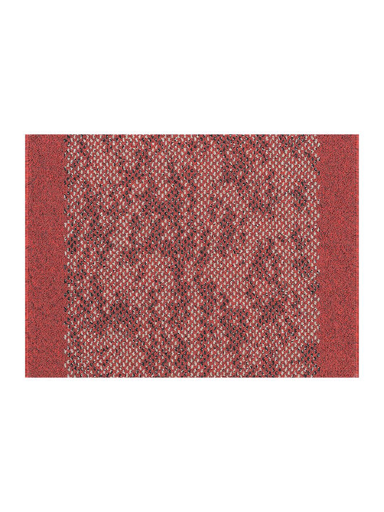 Non-Slip Kitchen Runner Mat Granite Red-Beige 67x140