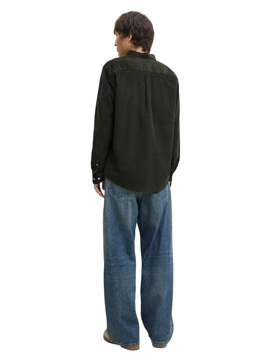 Long-sleeved Corduroy Shirt Rosin