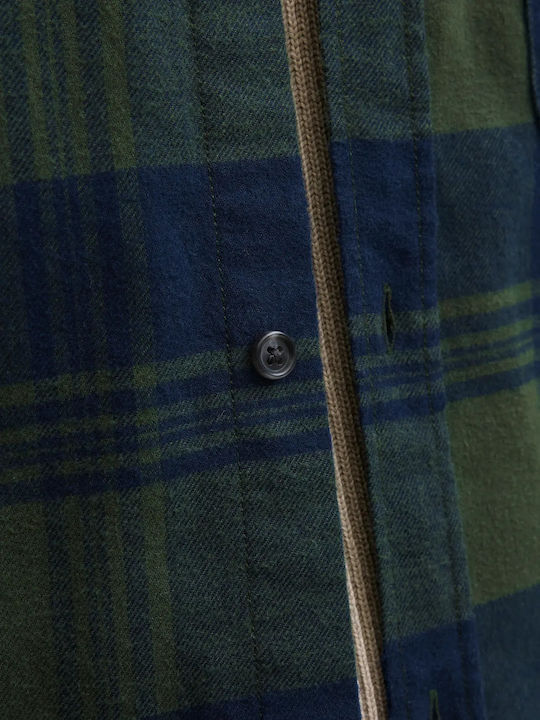 Jack & Jones Baumwolle Hemd Green