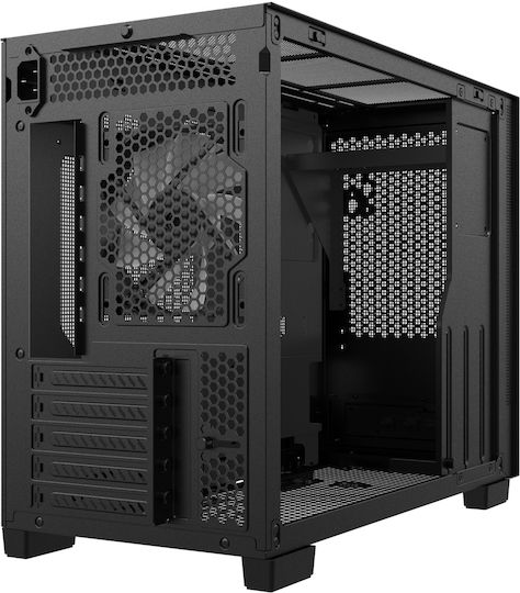 Adata Valor Mesh Nano Мини Кула Компютърна Кутия Черна
