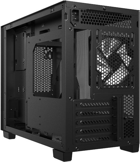 Adata Valor Mesh Nano Мини Кула Компютърна Кутия Черна