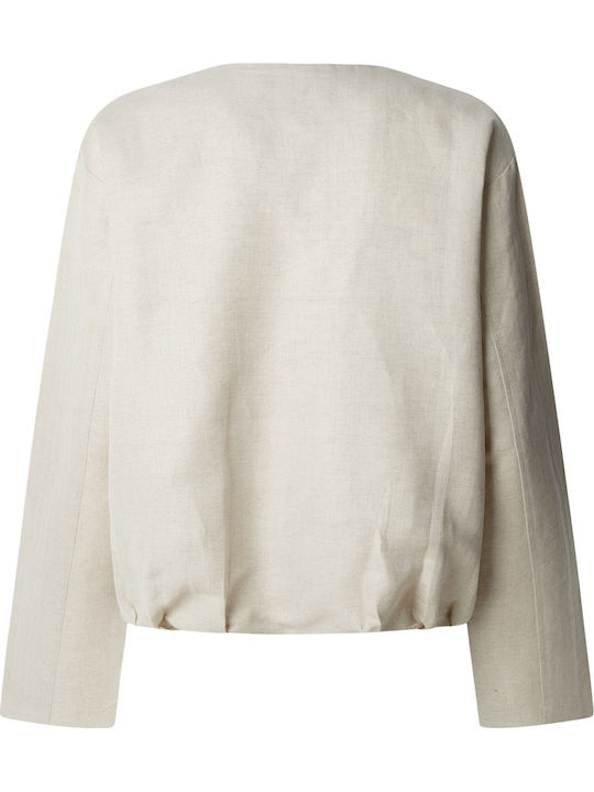 Γυναικείο Bomber Jacket Light Beige