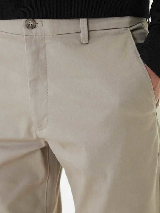 Παντελόνι Chino Ελαστικό σε Slim Εφαρμογή Μπεζ