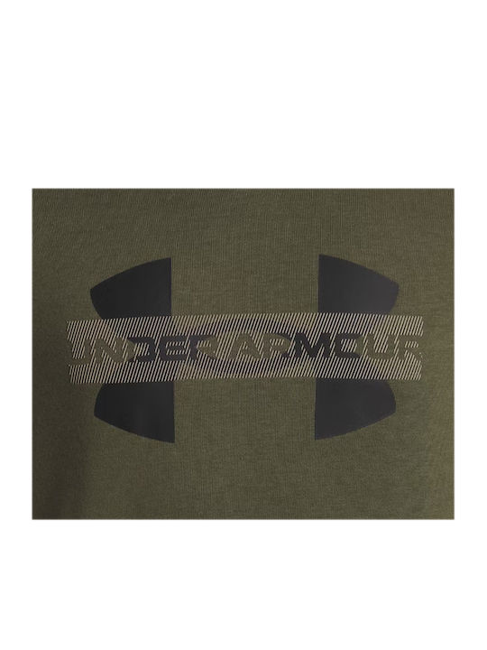 Fleece Kids Sweatshirt with Hood and Pockets Khaki Rival