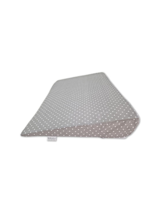Kidizi Βρεφικό Μαξιλάρι Παλινδρόμησης Grey 59x40εκ. Kidizi Βρεφικό Μαξιλάρι Παλινδρόμησης Grey 59x40εκ.